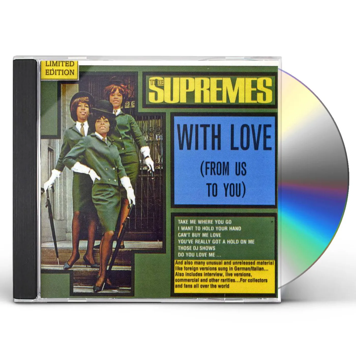 Diana Ross UNRELEASED TRACKS CD