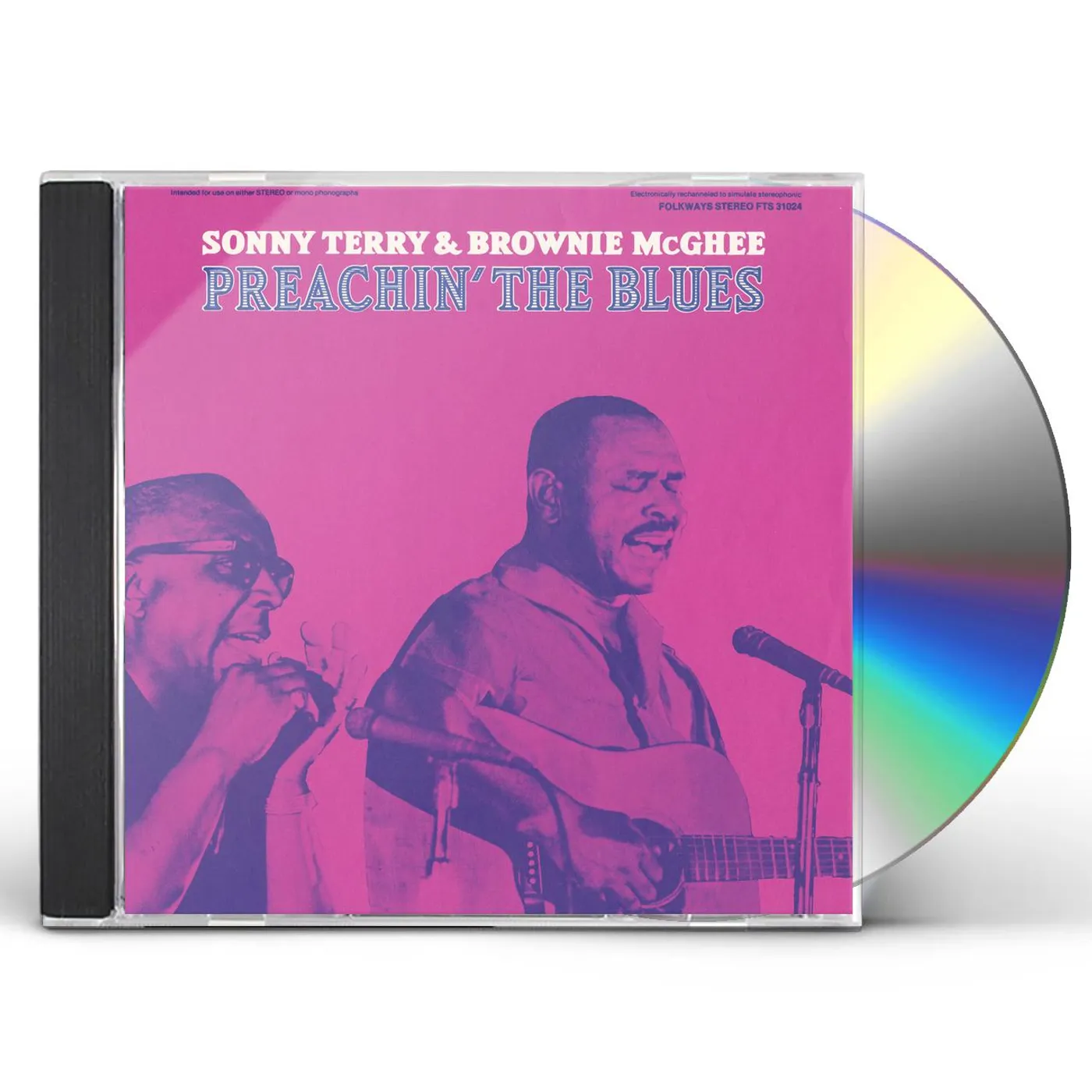 Sonny Terry and Brownie McGhee PREACHIN' THE BLUES CD