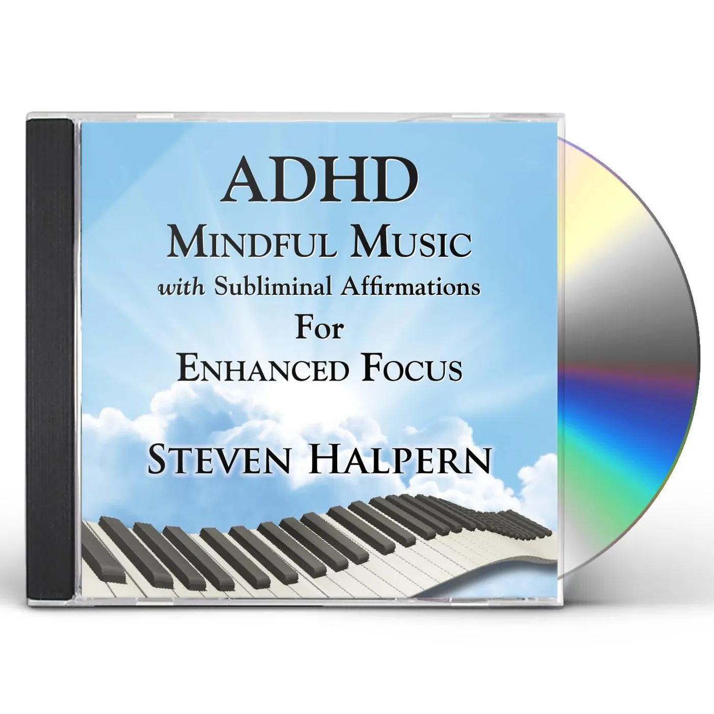 Steven Halpern ADHD MINDFUL MUSIC WITH SUBLIMINAL AFFIRMATIONS CD