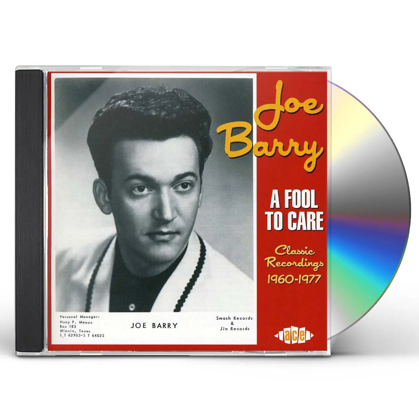 Joe Barry FOOL TO CARE CD