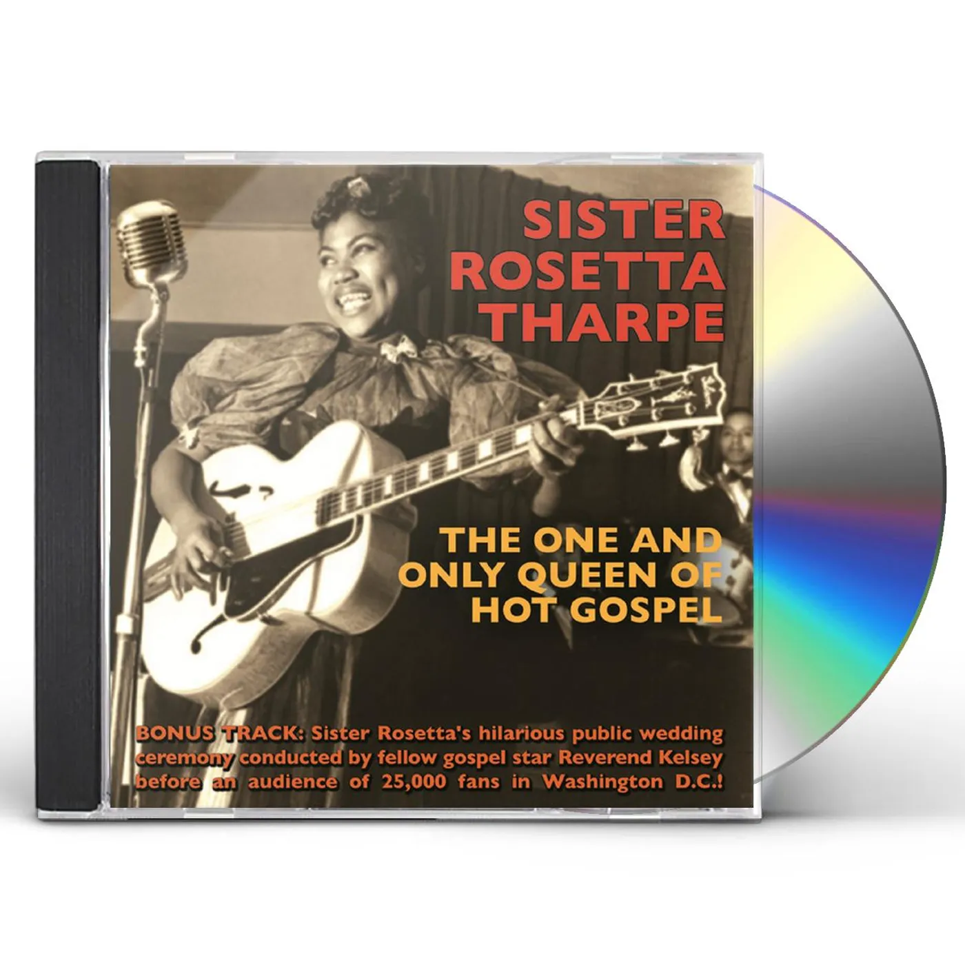 Sister Rosetta Tharpe ONE & ONLY QUEEN OF HOT GOSPEL CD