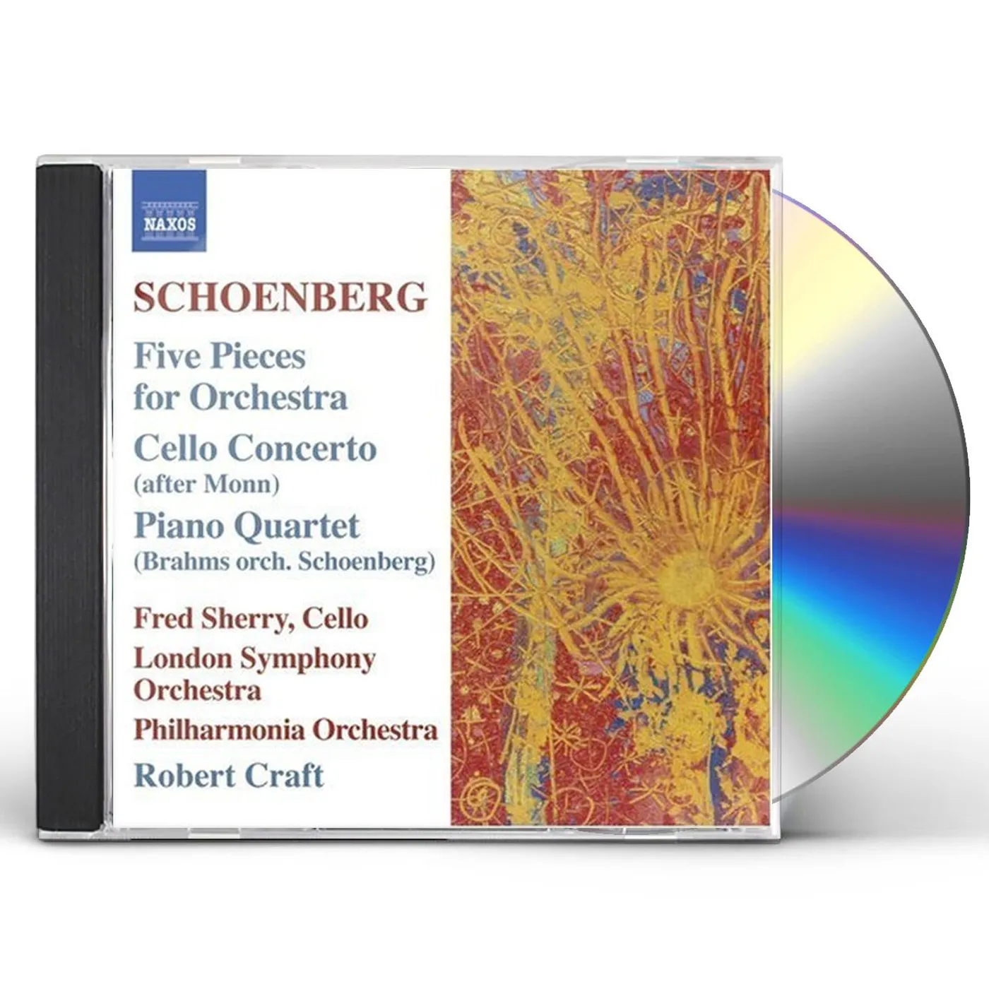 Schoenberg FIVE PIECES FOR ORCHESTRA CD