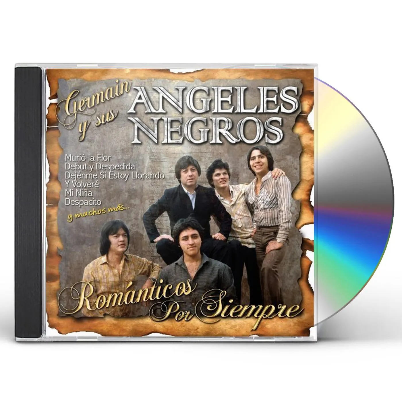 Germain y sus Angeles Negros ROMANTICOS POR SIEMPRE CD