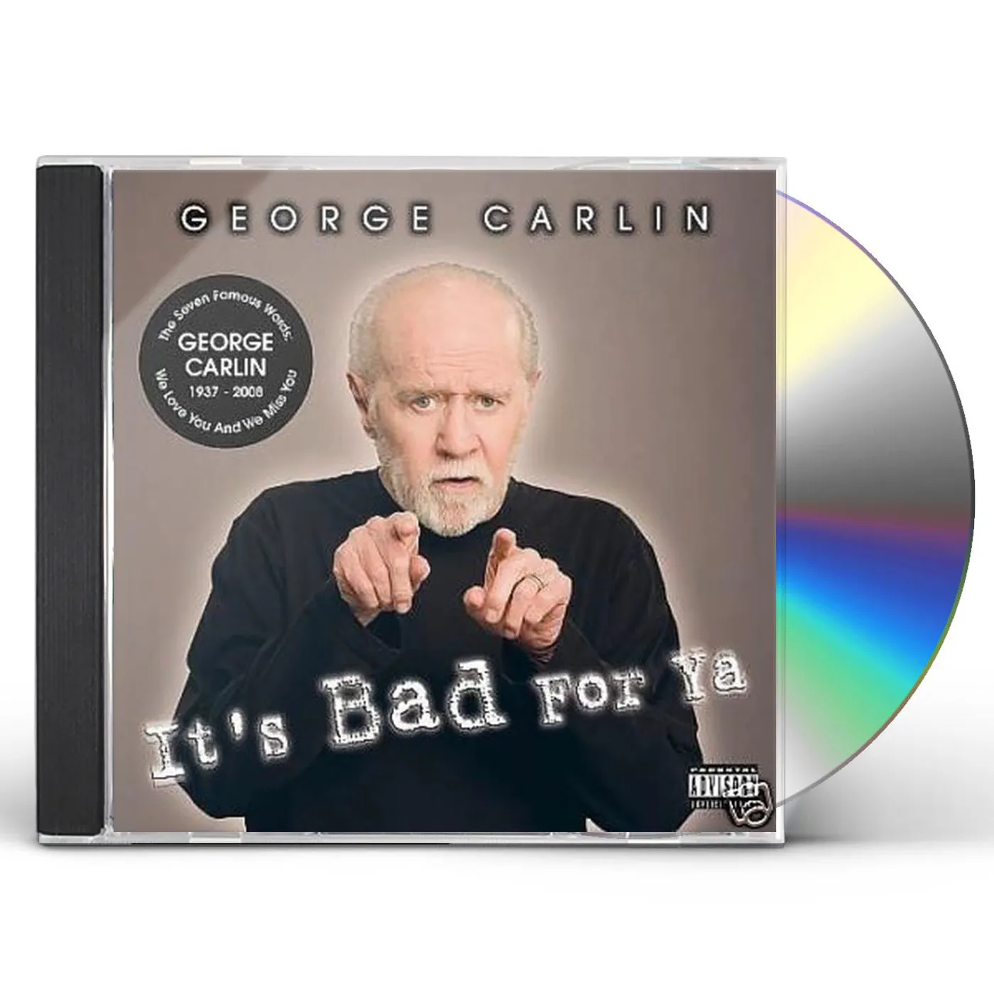 George Carlin IT'S BAD FOR YA CD