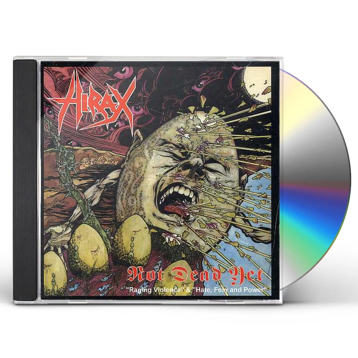 Hirax NOT DEAD YET & 1 CD