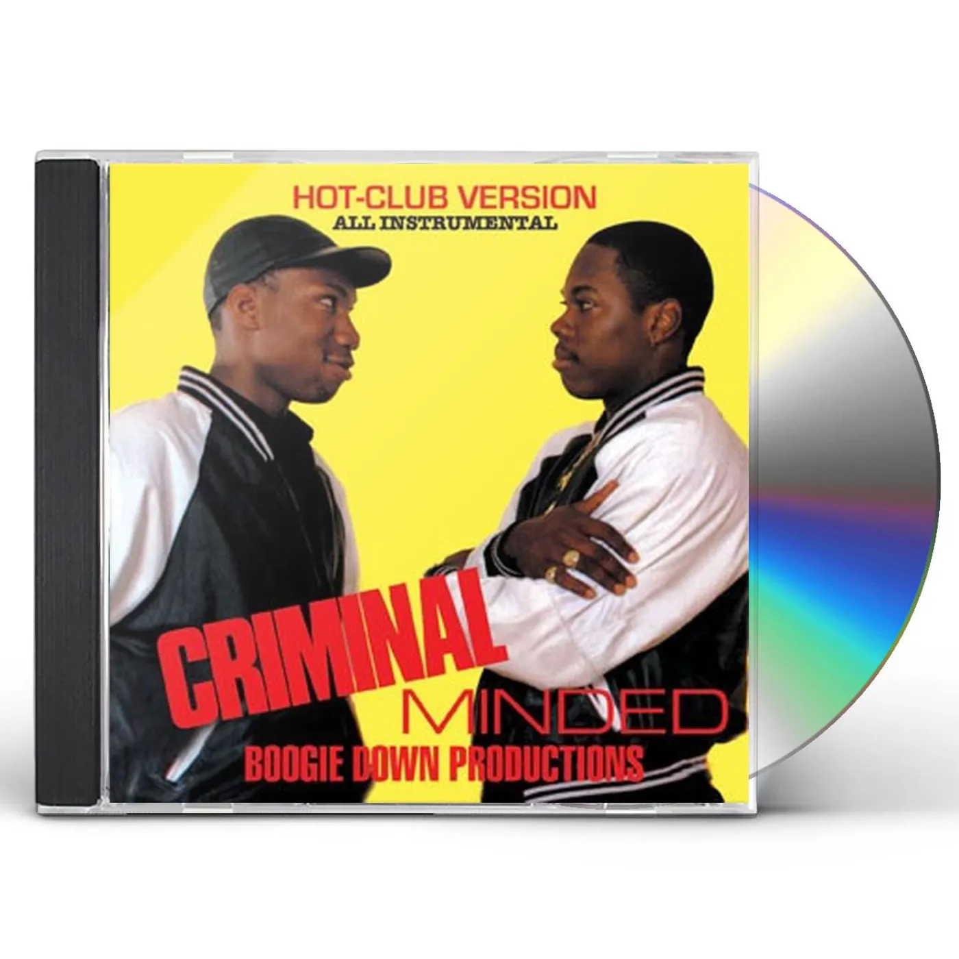 Boogie Down Productions CRIMINAL MINDED: ALL INSTRUMENTAL HOT CLUB VERSION CD