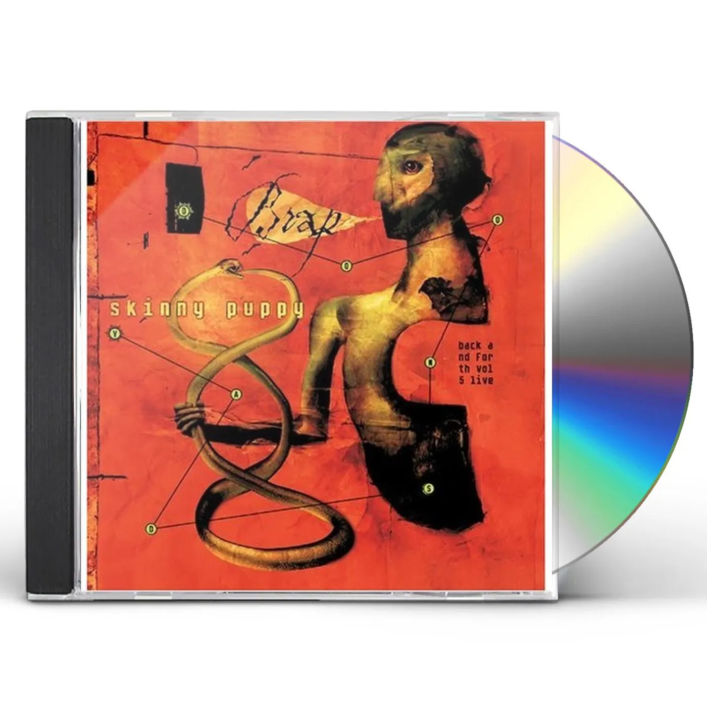 Skinny Puppy DOOMSDAY: BACK & FORTH 5-LIVE CD