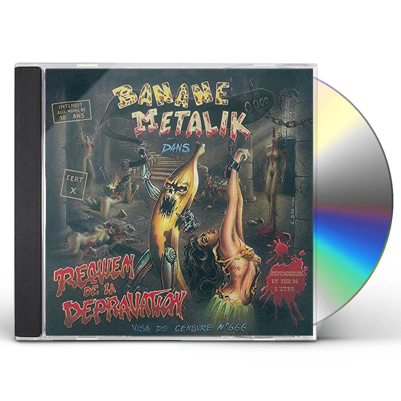 Banane Metalik REQUIEM DE LA DEPRAVATION CD