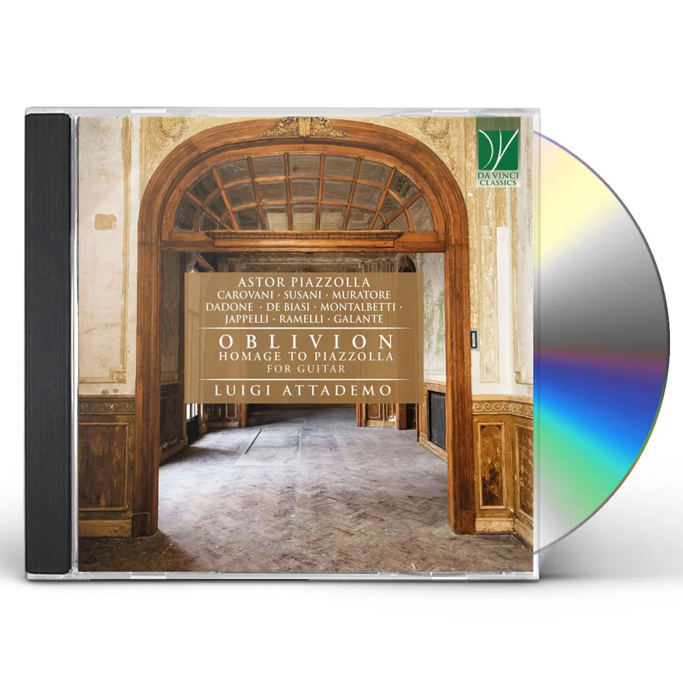 Luigi Attademo OBLIVION: HOMAGE TO PIAZZOLLA FOR GUITAR CD