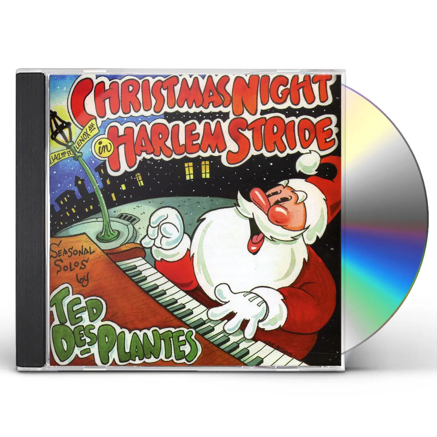 Ted Des Plantes CHRISTMAS NIGHT IN HARLEM STRIDE CD