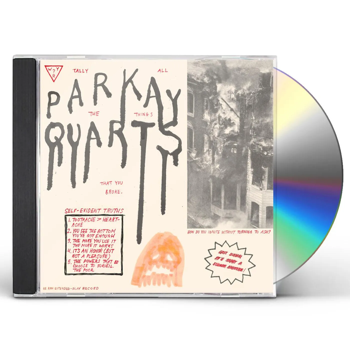 Parquet Courts TALLY ALL THE THINGS THAT YOU BROKE CD