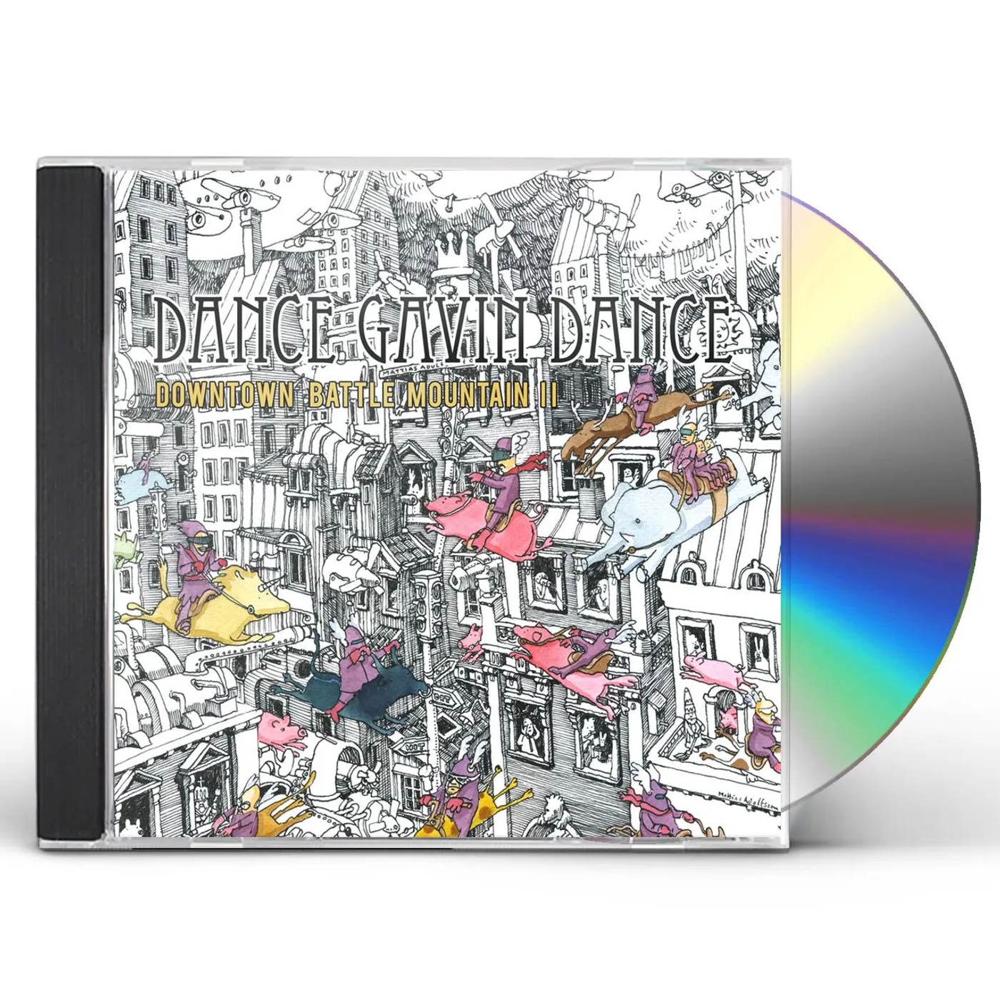 Dance Gavin Dance DOWNTOWN BATTLE MOUNTAIN II CD