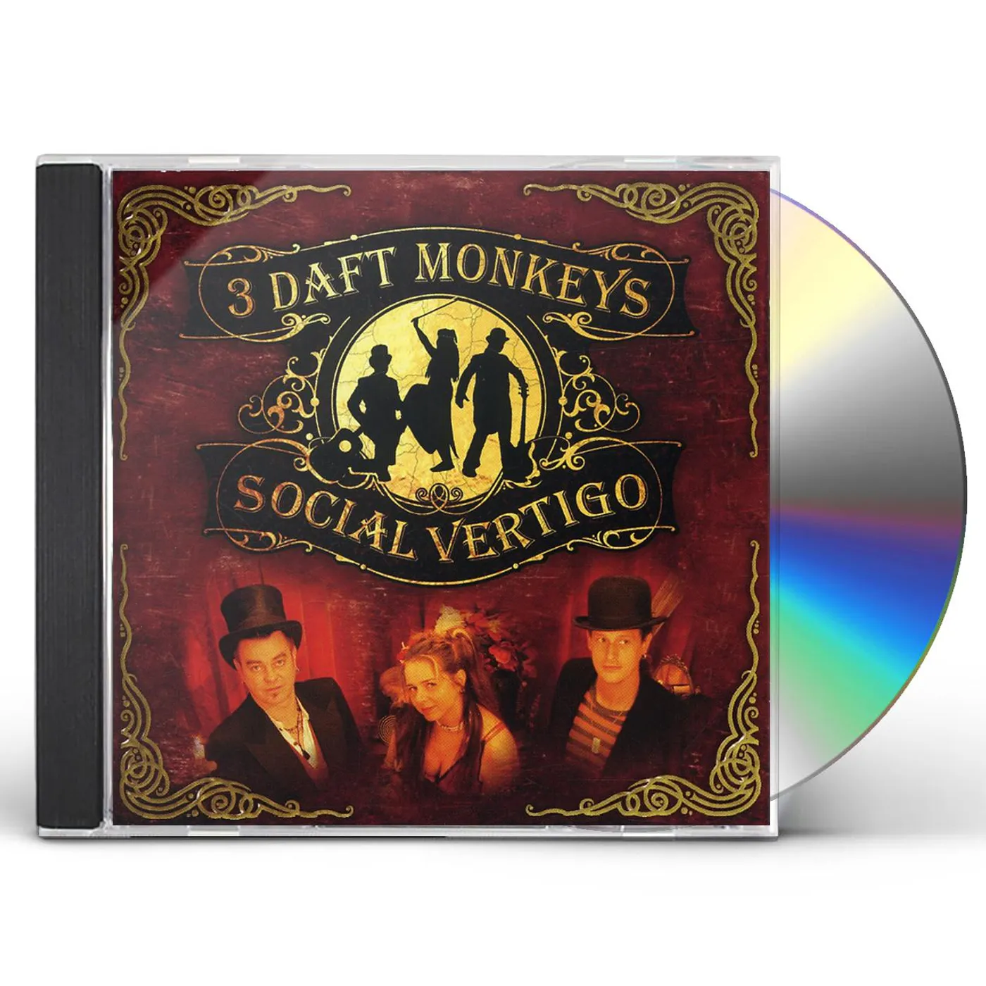 3 Daft Monkeys SOCIAL VERTIGO CD