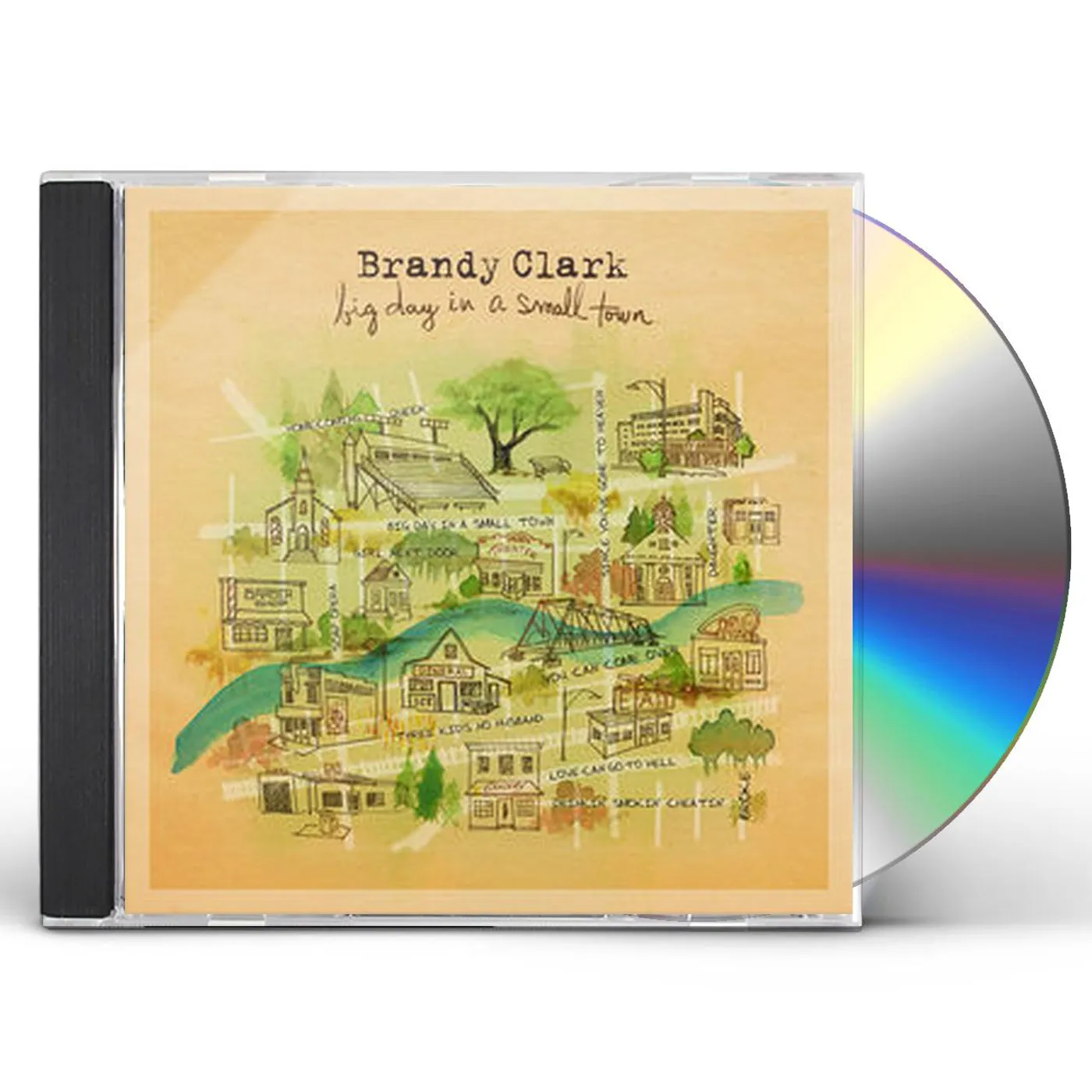 Brandy Clark BIG DAY IN A SMALL CITY CD