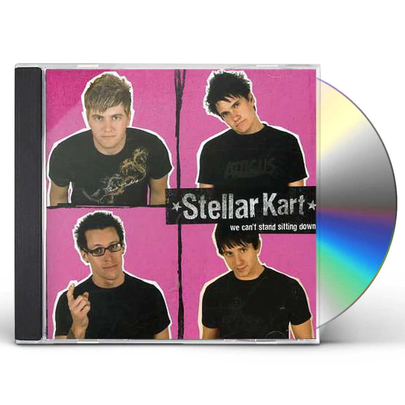 Stellar Kart WE CAN'T STAND SITTING DOWN CD