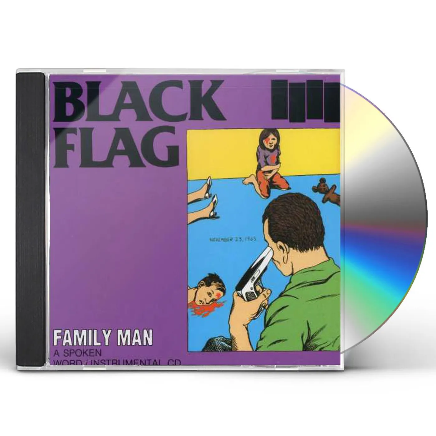 Black Flag FAMILY MAN CD