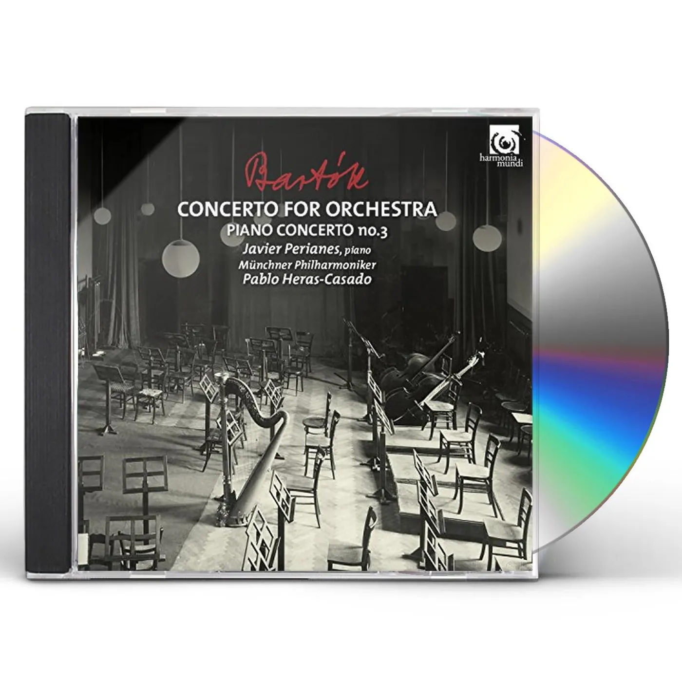 Javier Perianes BARTOK: PIANO CONCERTO NO.3, CONCERTO FOR ORCHESTRA CD