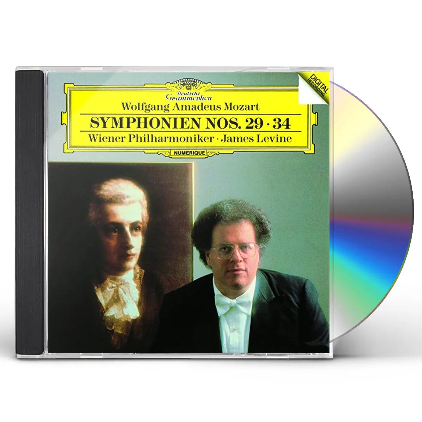 James Levine MOZART: SYMPHONIES NOS.29 & 34 CD