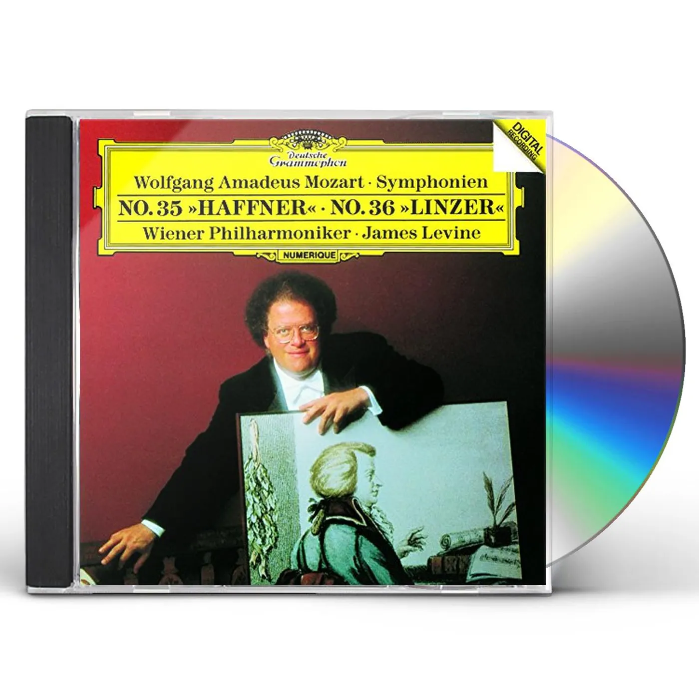 James Levine MOZART: SYMPHONIES NOS.35 'HAFFNER' CD