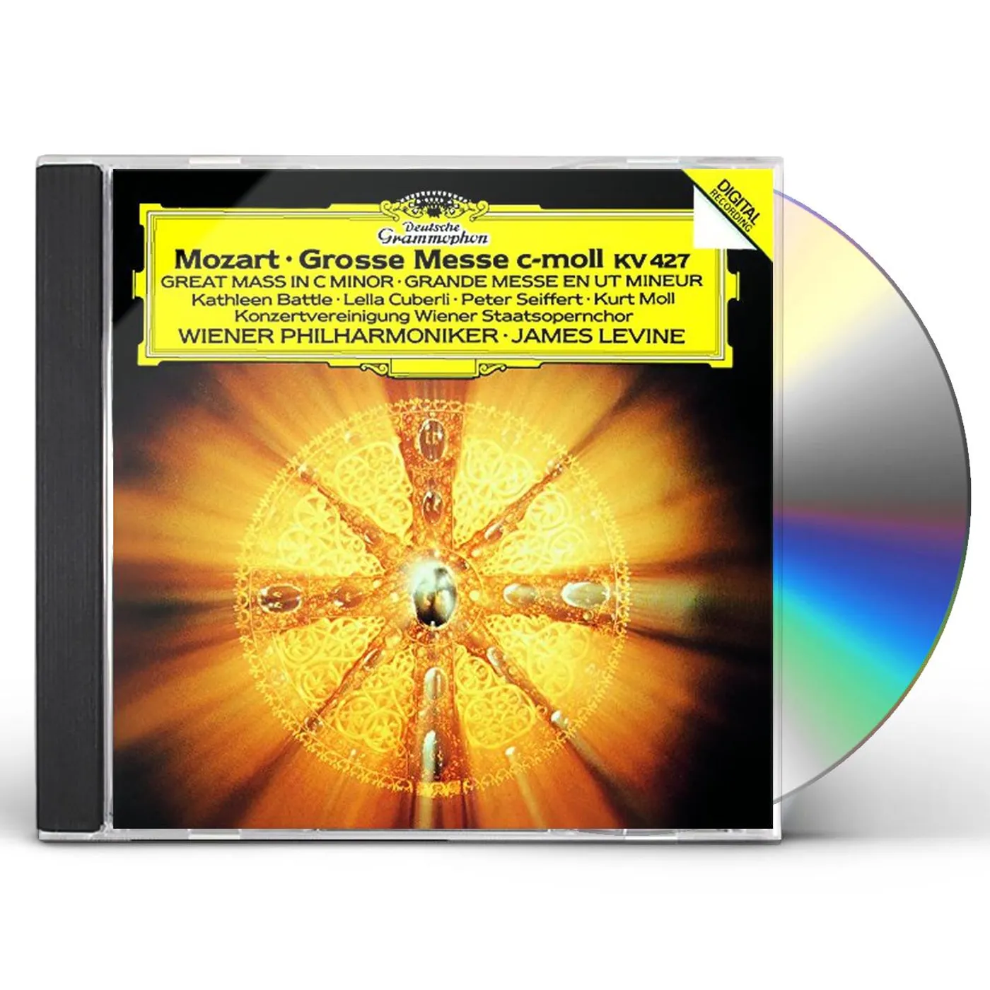 James Levine MOZART: GREAT MASS K.427 CD