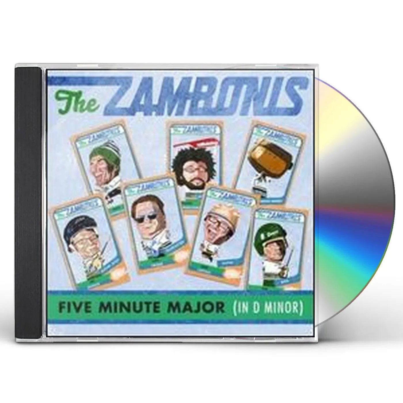 The Zambonis FIVE MINUTE MAJOR CD