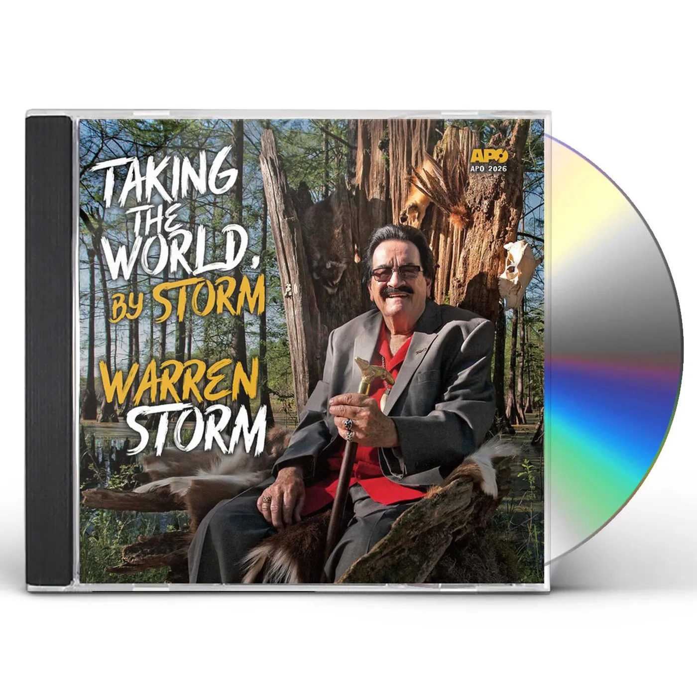 Warren Storm TAKING THE WORLD, BY STORM CD