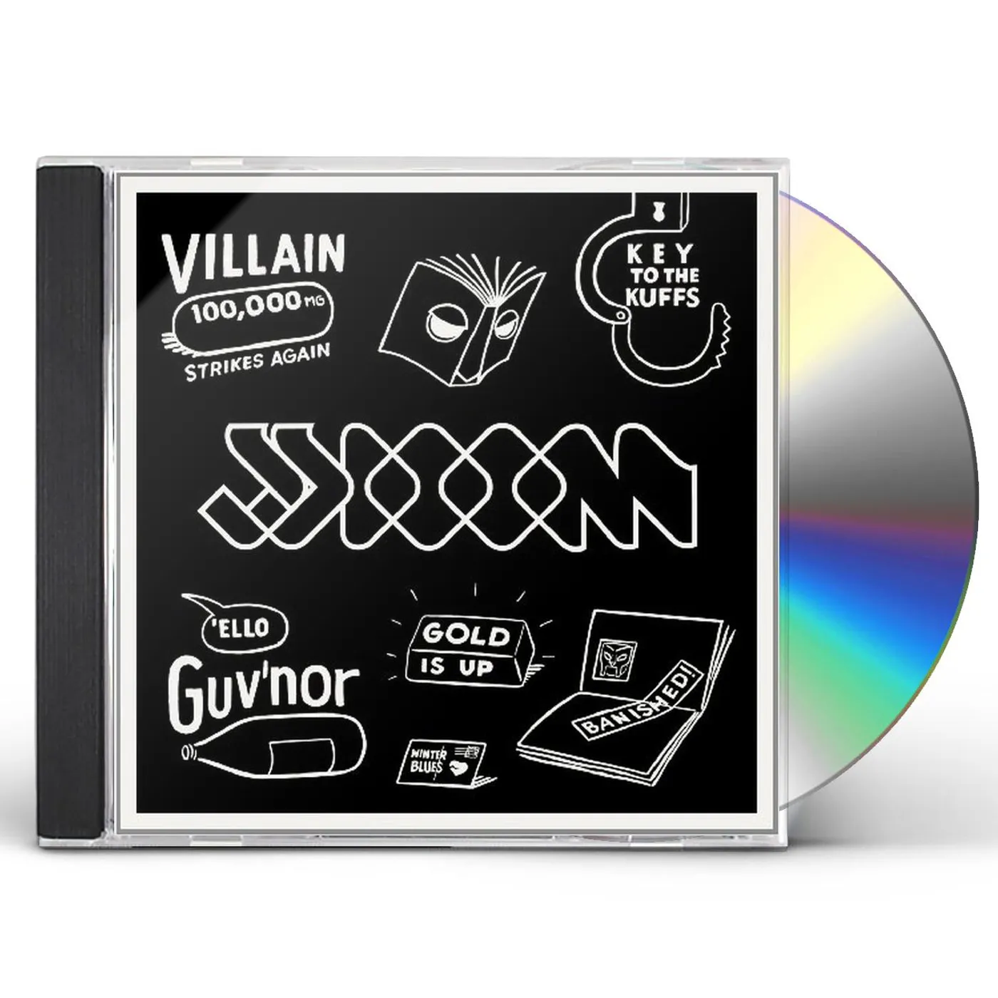 JJ DOOM KEY TO THE KUFFS BUTTER EDITION CD