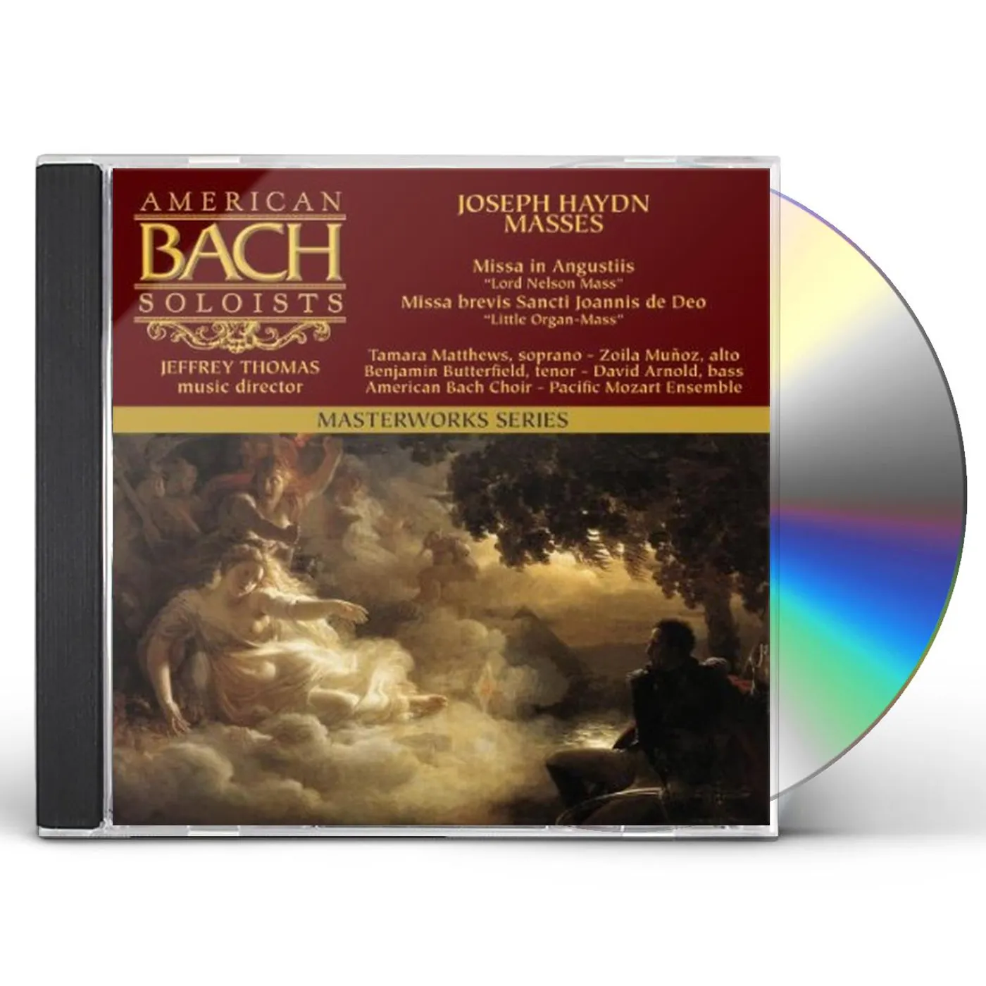American Bach Soloists HAYDN LORD NELSON MASS & LITTLE ORGAN MASS CD