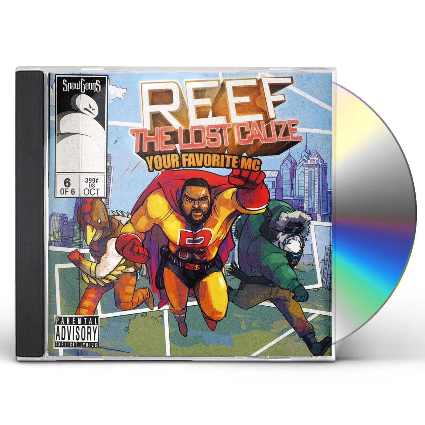 Snowgoons REEF THE LOST CAUSE: YOUR FAVORITE MC CD