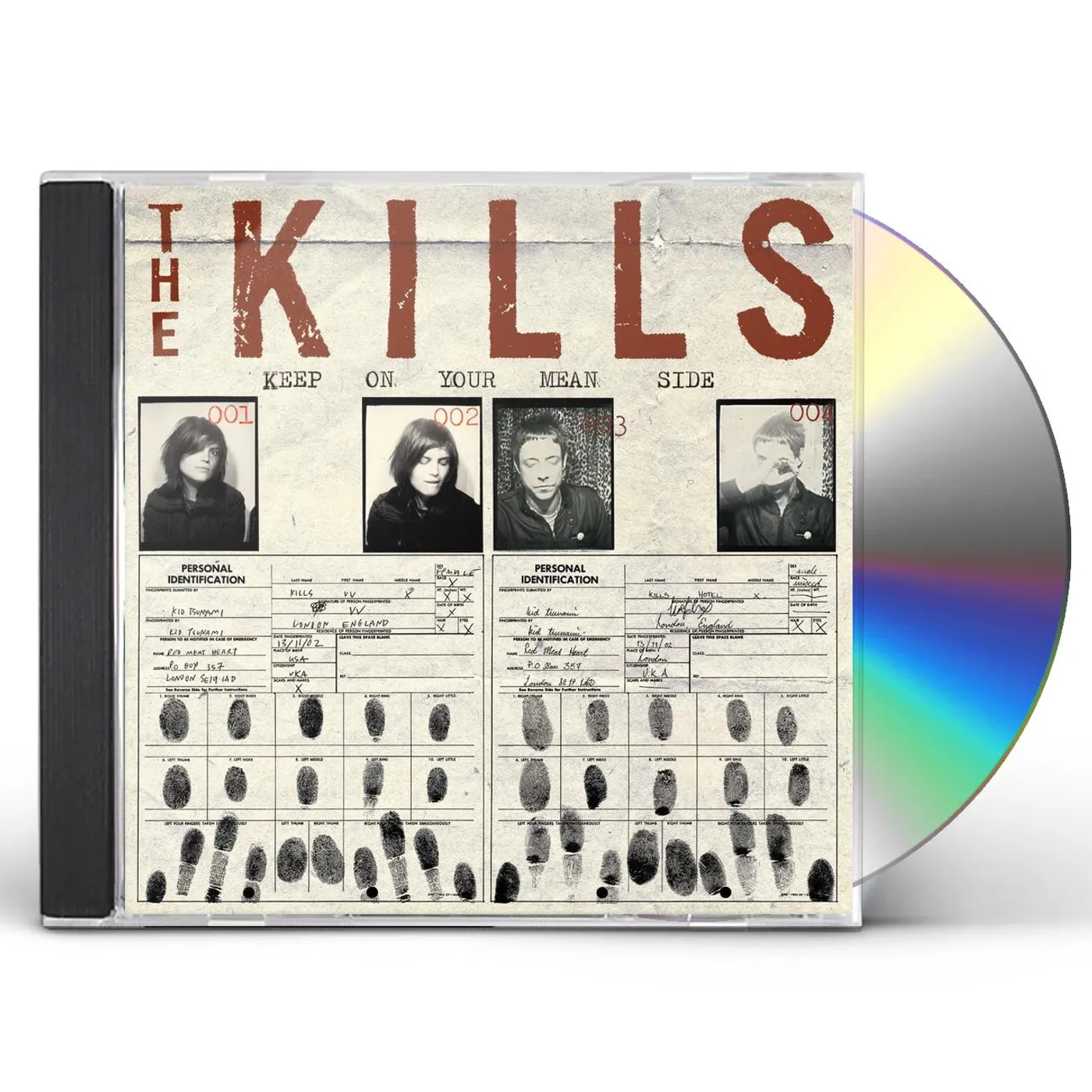 The Kills KEEP ON YOUR MEAN SIDE CD