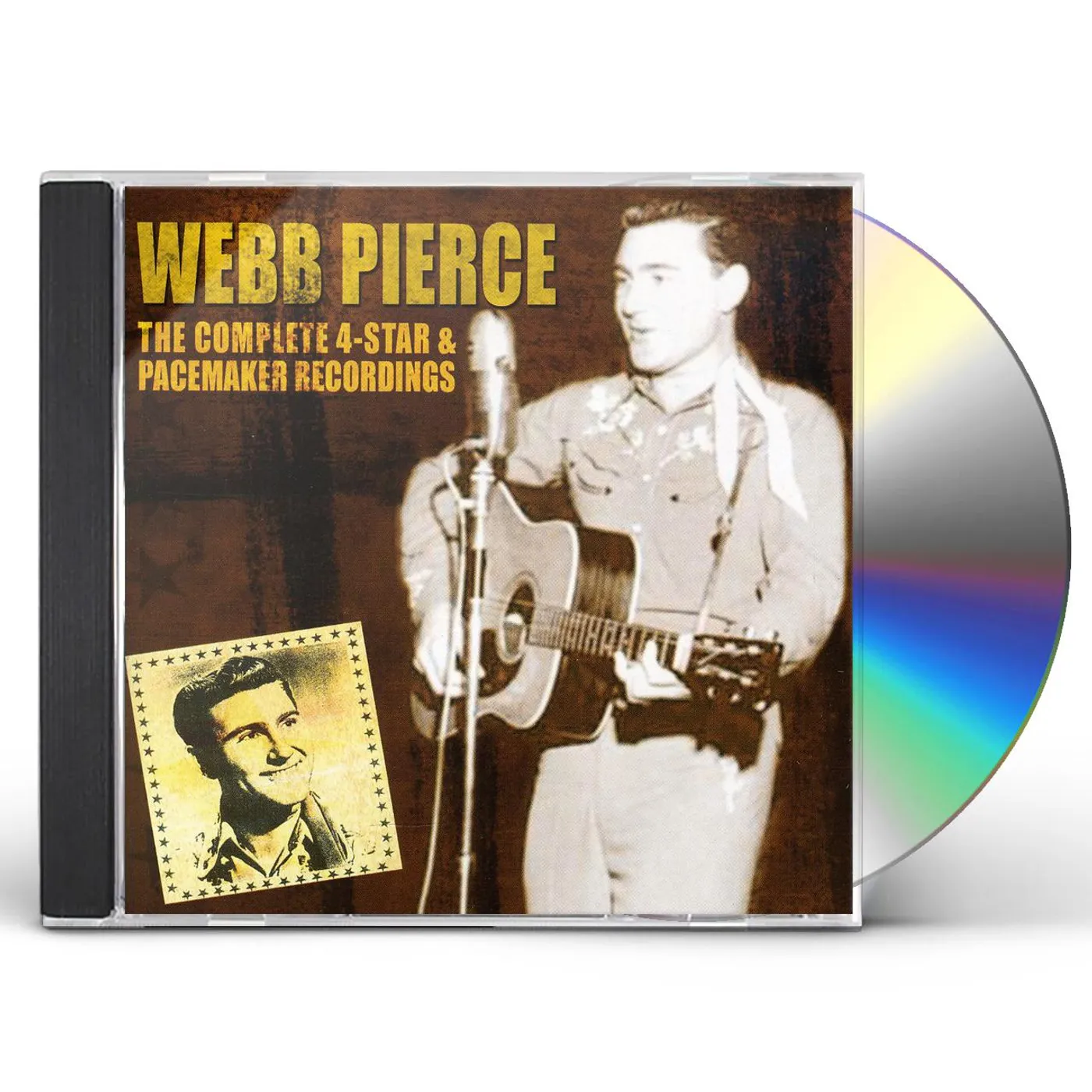Webb Pierce COMPLETE 4 STAR & PACEMAKER RECORDINGS CD