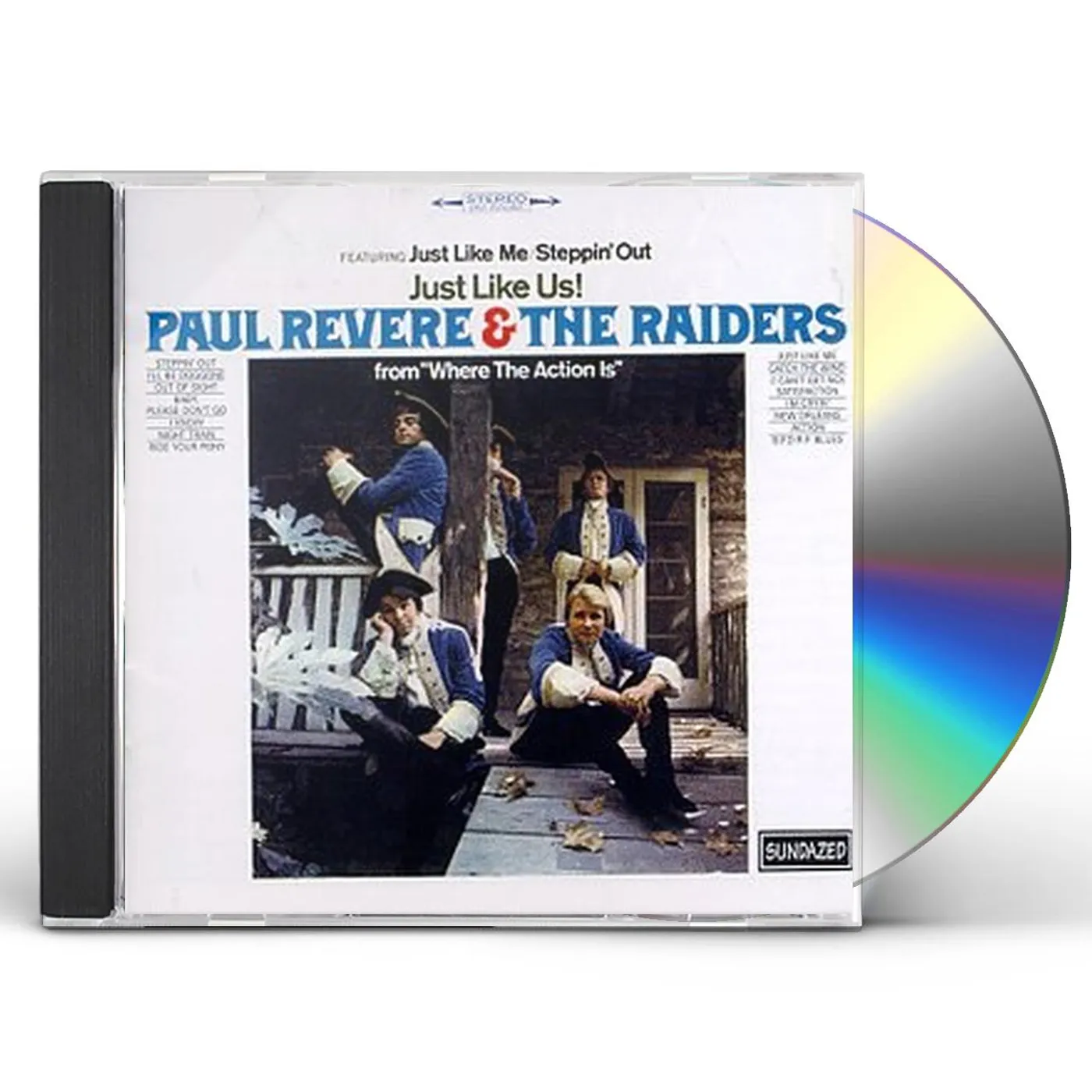 Paul Revere & The Raiders JUST LIKE US CD
