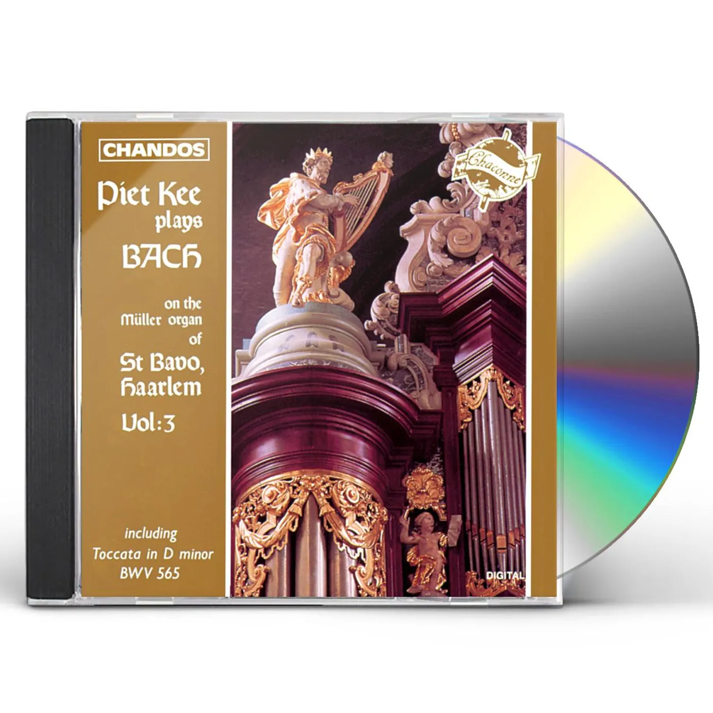 J.S. Bach TOCCATA IN D & 8 SHORT PIECES CD