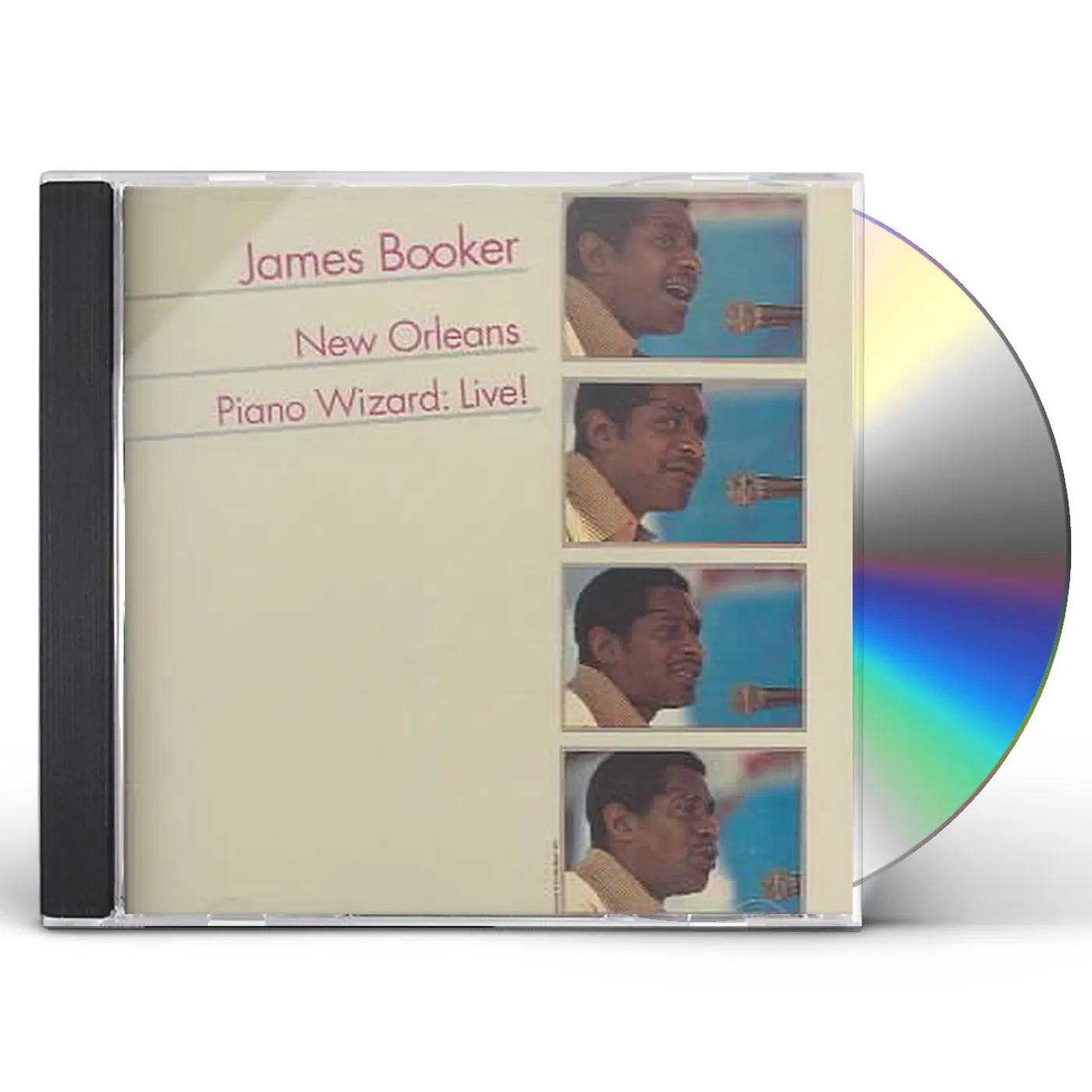 James Booker New Orleans Piano Wizard: Live! CD