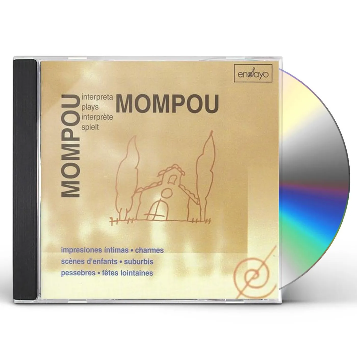 MOMPOU PLAYS MOMPOU 4 CD