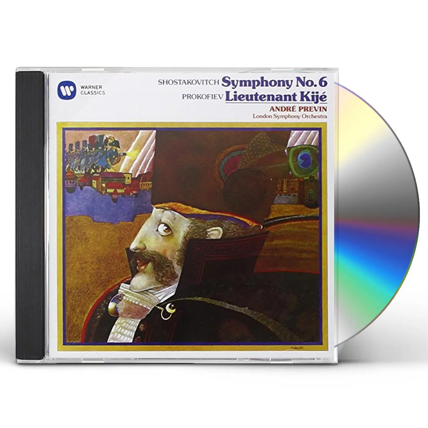 Shostakovich / Andre Previn SYMPHONY 6 ETC CD