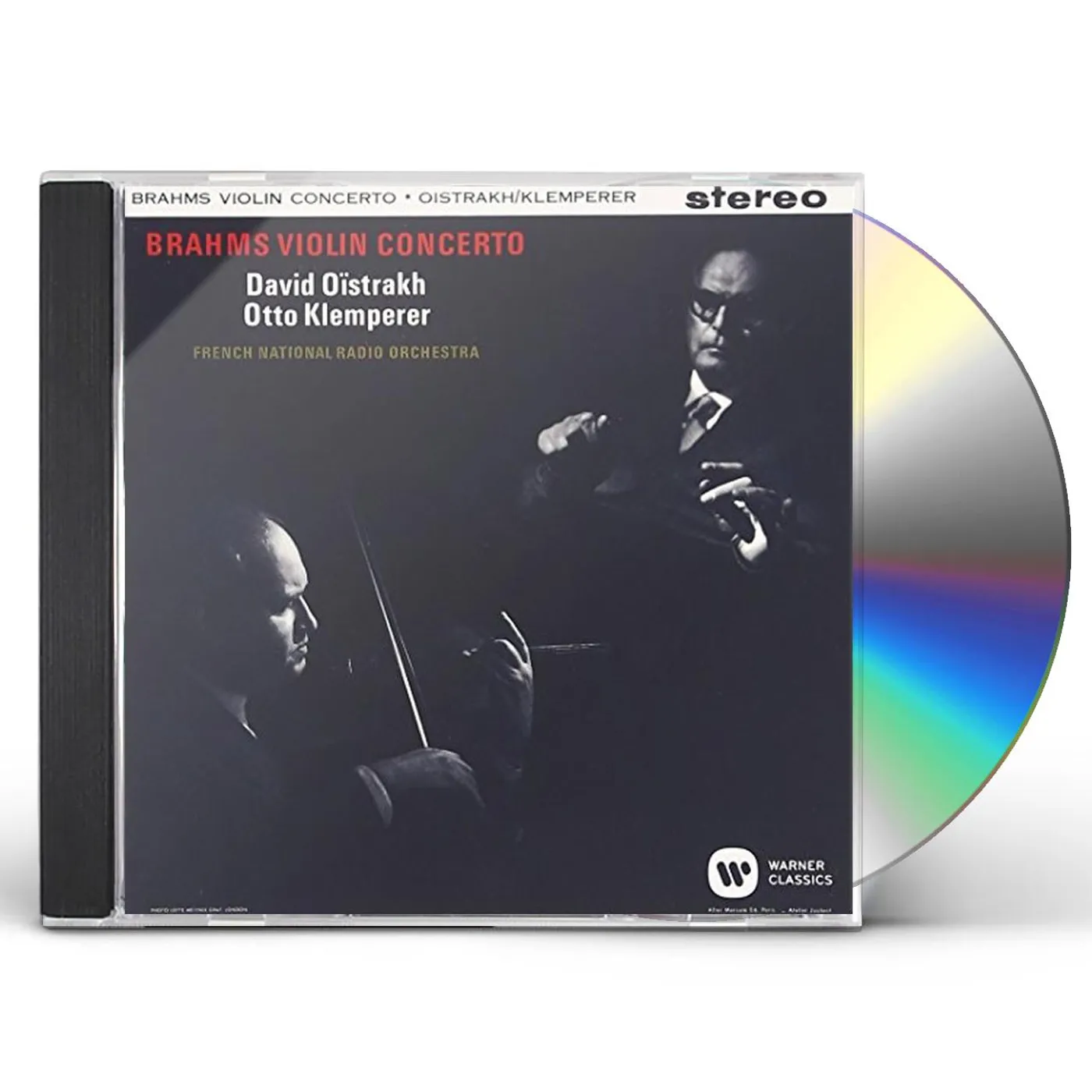 David Oistrakh BRAHMS: VIOLIN CONCERTO IN D MOP.77 CD