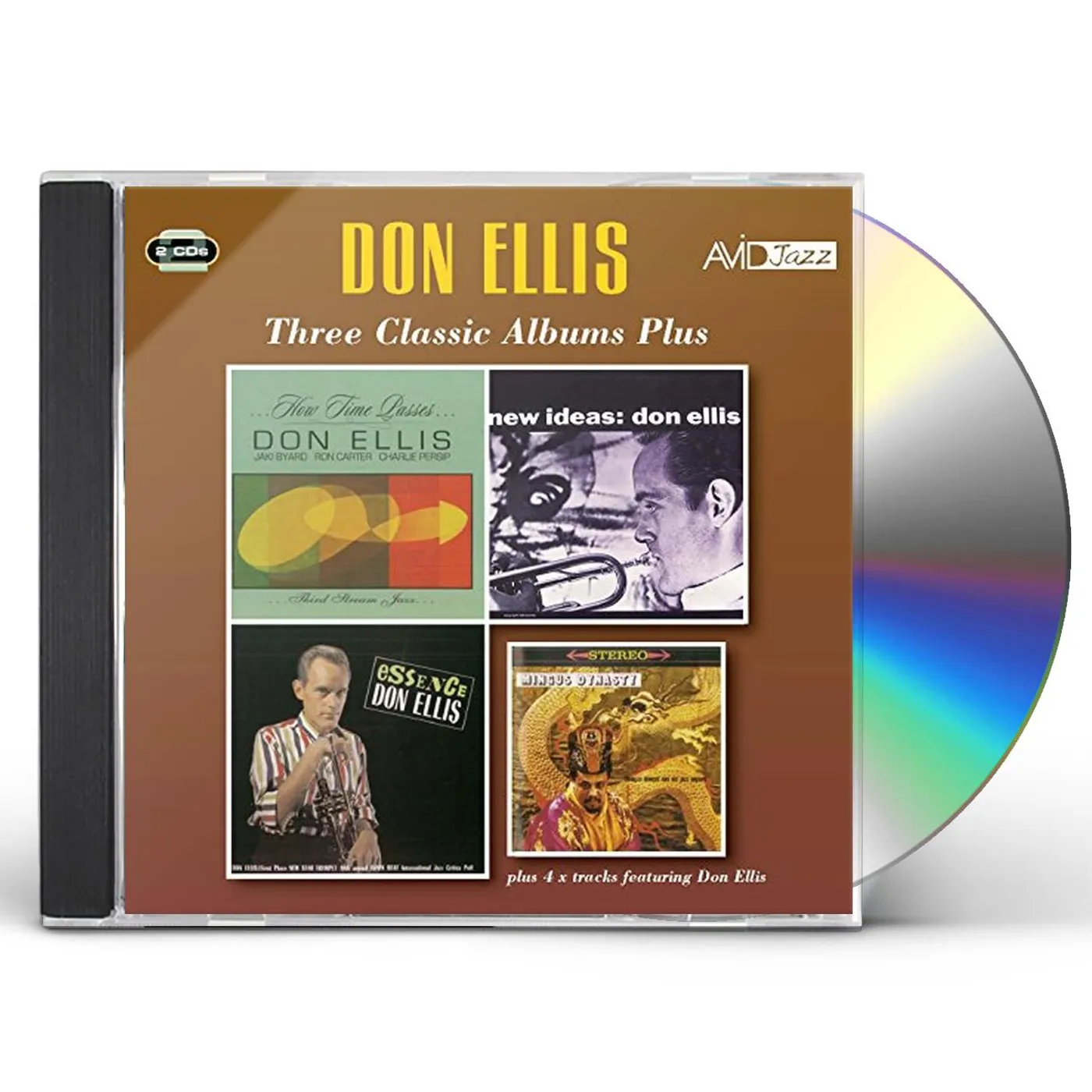 Don Ellis HOW TIME PASSES / NEW IDEAS / ESSENCE CD