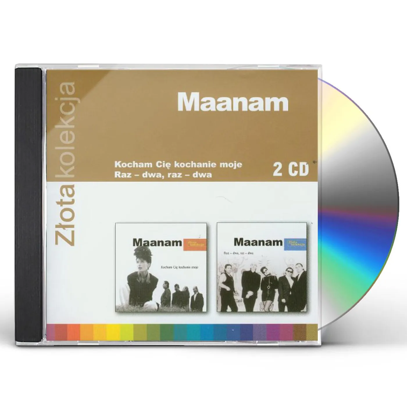 Maanam ZLOTA KOLEKCJA 1 & 2 CD