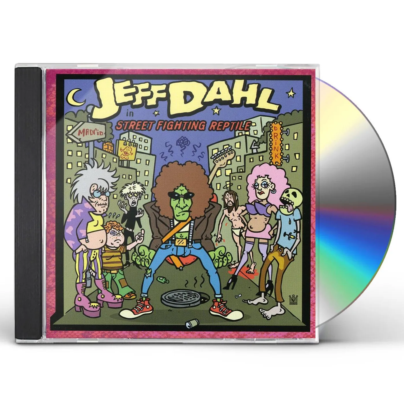Jeff Dahl STREET FIGHTING REPTILE CD