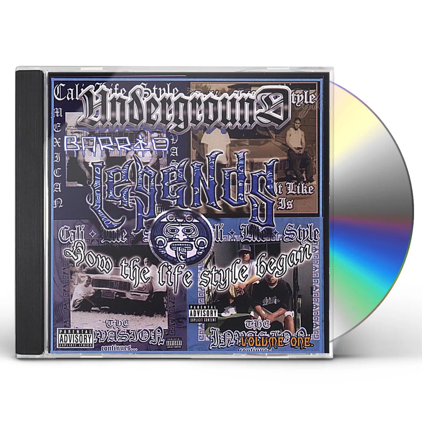 Cali Life Style UNDERWORLD BARRIO LEGENDS 1 CD