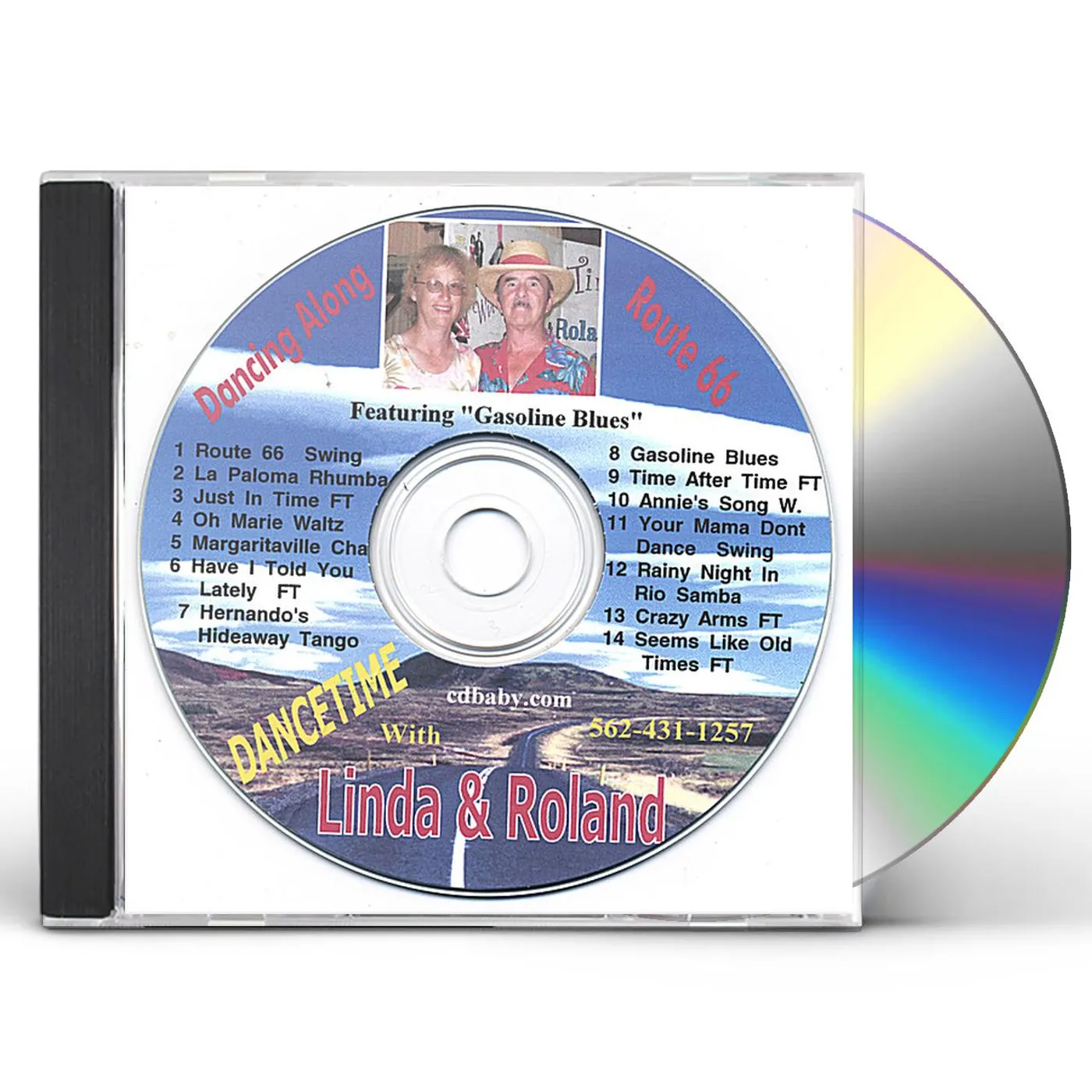 Dancetime With Linda & Roland DANCING ALONG ROUTE 66 CD