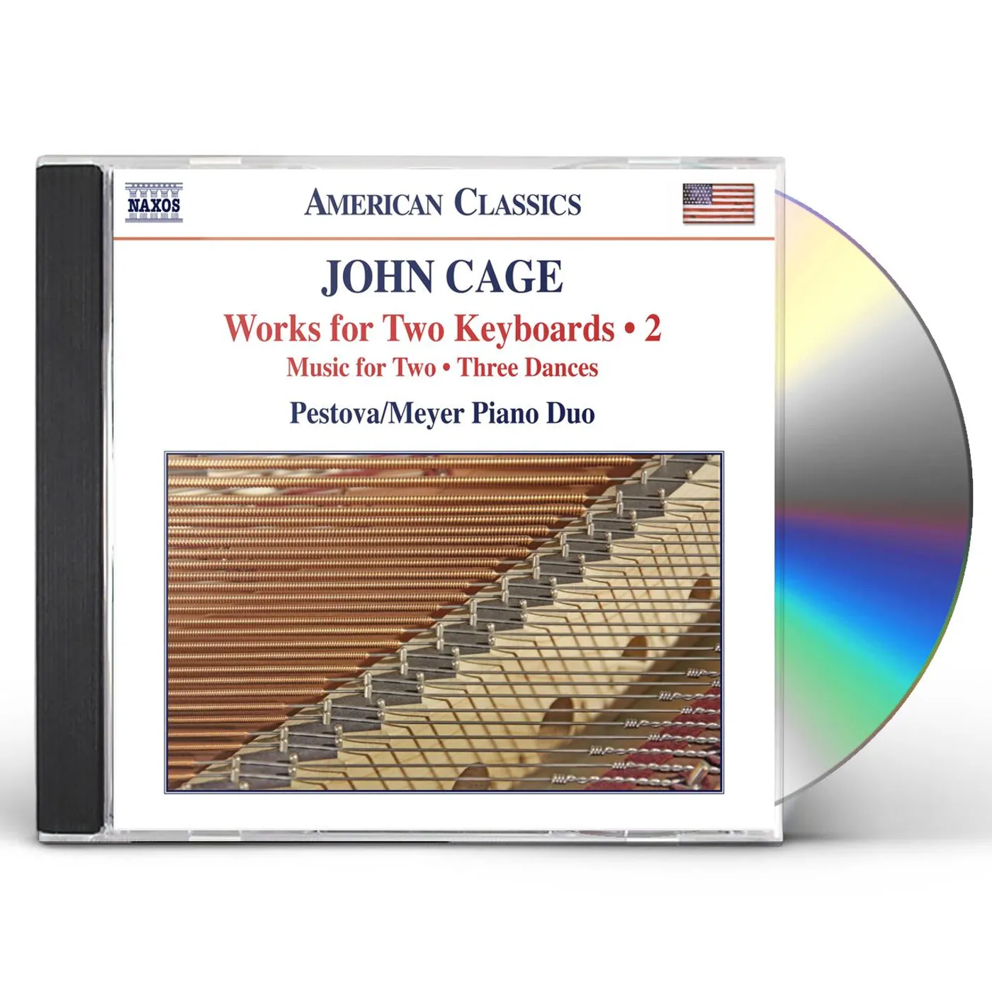 Cage WORKS FOR TWO KEYBOARDS VOL 2 CD