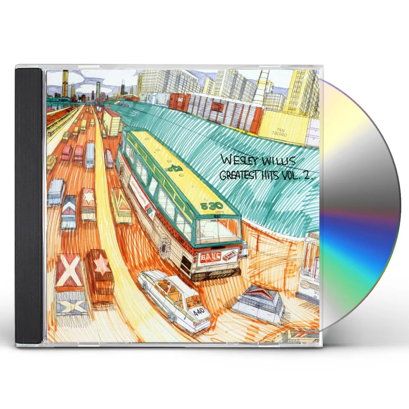 Wesley Willis GREATEST HITS 2 CD