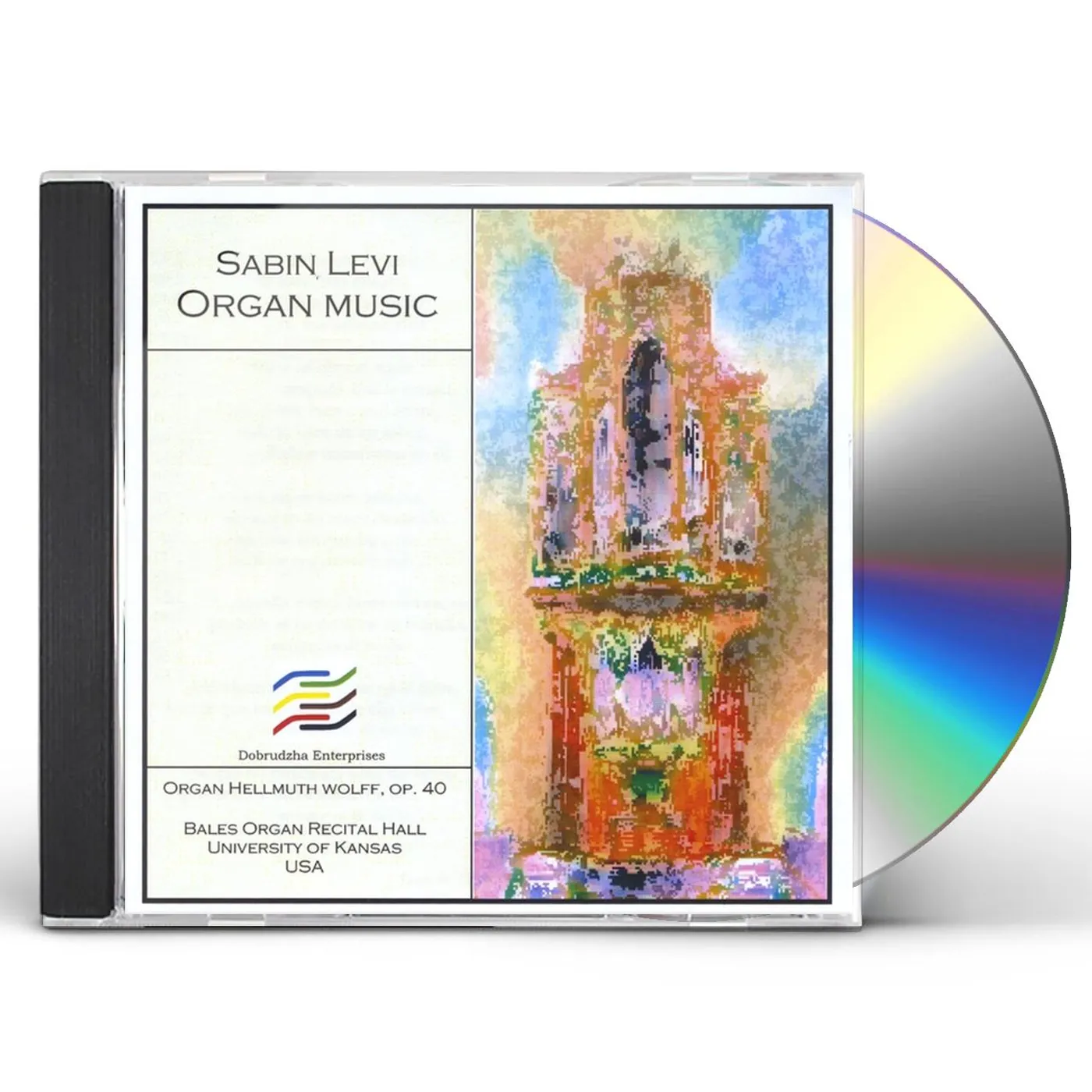 Sabin Levi ORGAN MUSIC CD