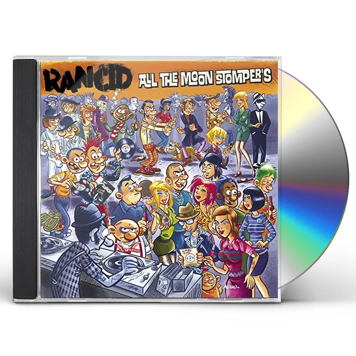 Rancid ALL THE MOONSTOMPERS CD