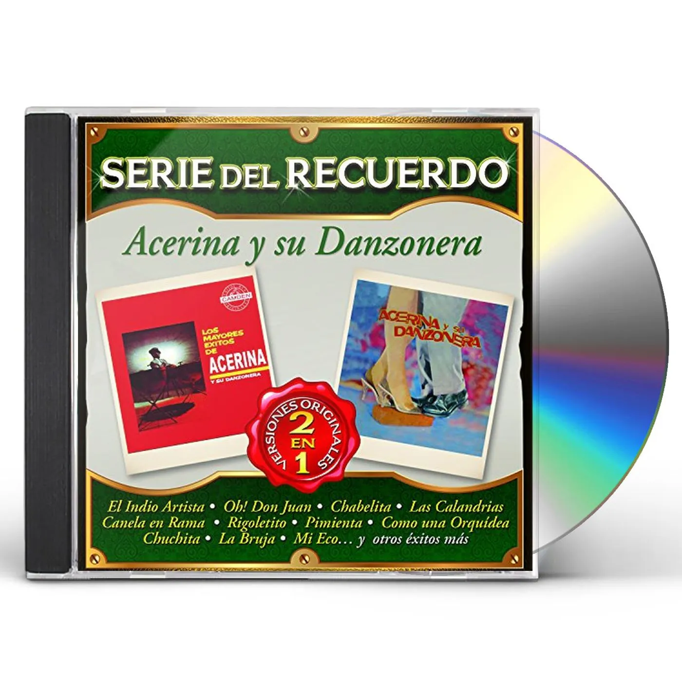 Acerina Y Su Danzonera SERIE DEL RECUERDO CD