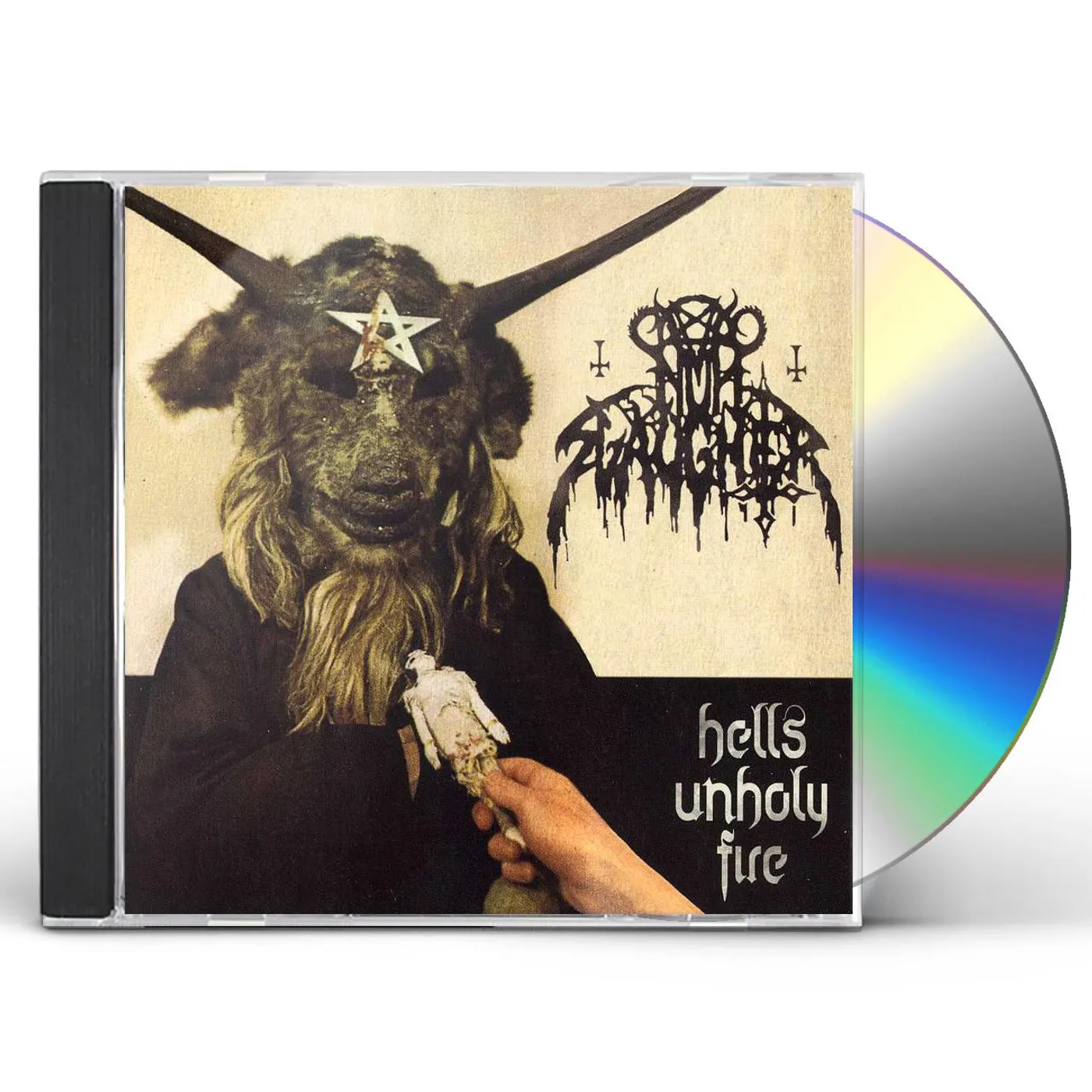 Nunslaughter HELL'S UNHOLY FIRE CD