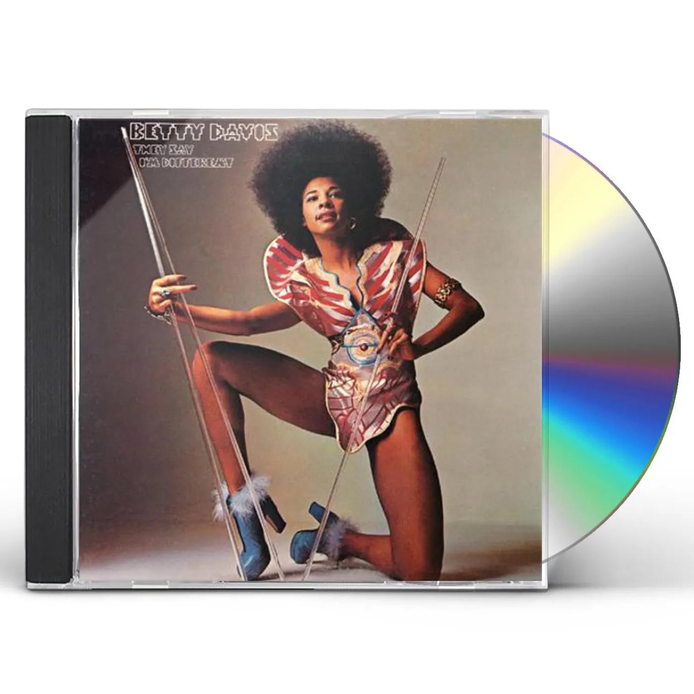 Betty Davis THEY SAY I'M DIFFERENT (BONUS TRACKS) (DIG) CD - Reissue