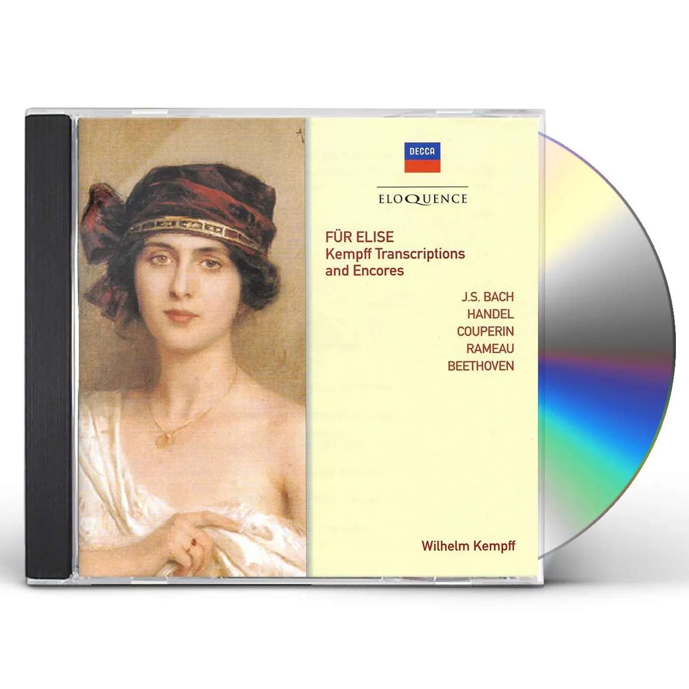 Wilhelm Kempff FUR ELISE: KEMPFF TRANSCRIPTIONS & ENCORES CD
